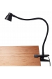Obrázek pro LED stolná lampa flexibilná 5W čierna s klipom