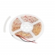 Obrázek pro LED pás vodeodolný IP65 10w/m , COB , 950Lm/m , 12V DC - Neutrálna biela - 1m